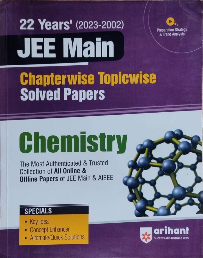 JEE Main solve paper chapterwise topicwise chemistry